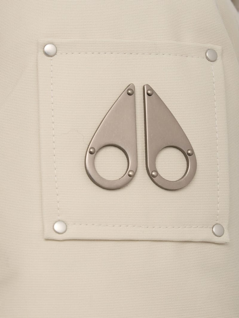 Moose Knuckles: Parka Stirling de nailon elástico