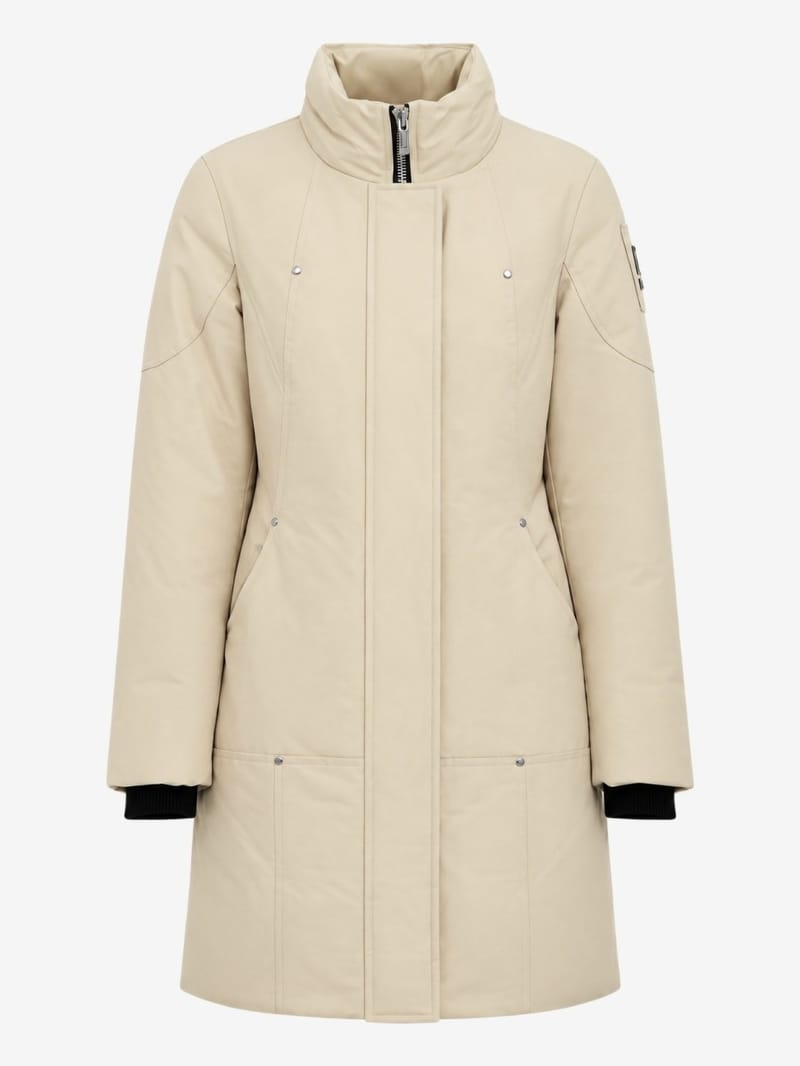 Moose Knuckles: Parka Stirling de nailon elástico