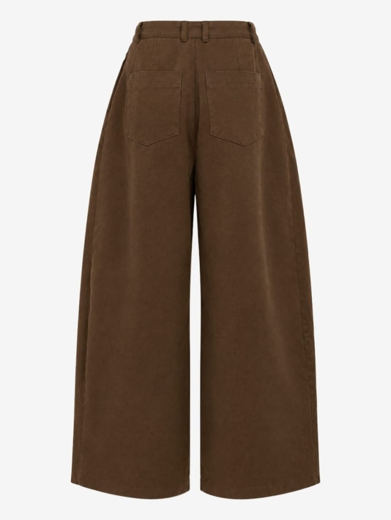 LA PISCINE: Pence wide pants