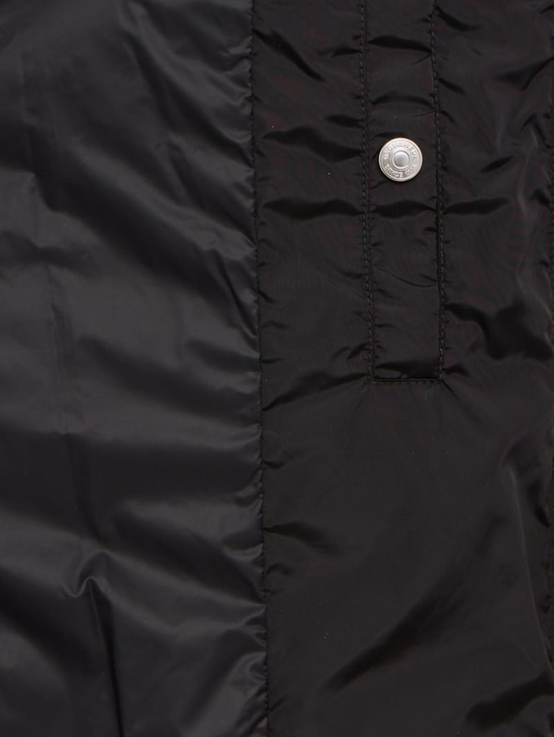 Dsquared2: D2 logo faux feather down jacket