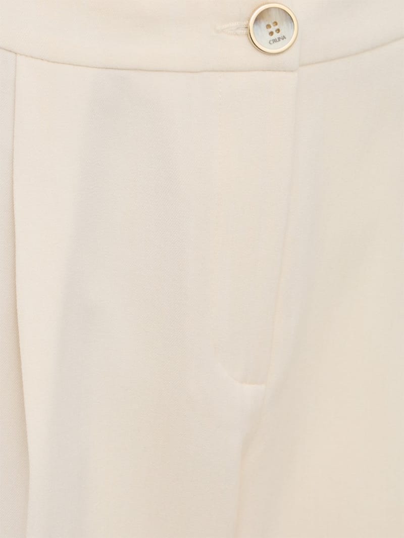 CRUNA: Pleated Wide Leg Regular Fit Pants