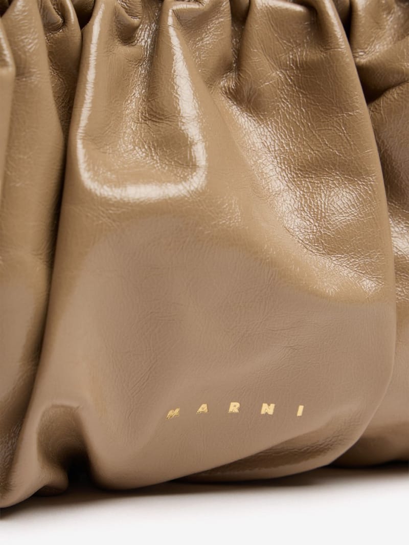 Marni: Calf leather clutch