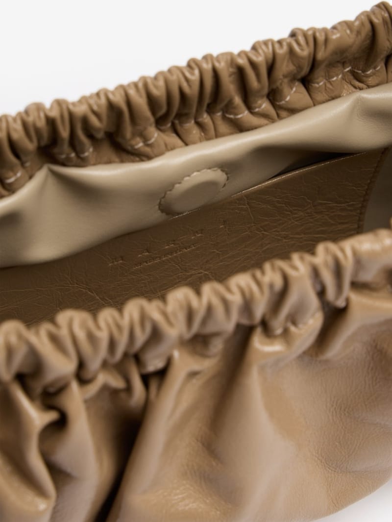 Marni: Calf leather clutch