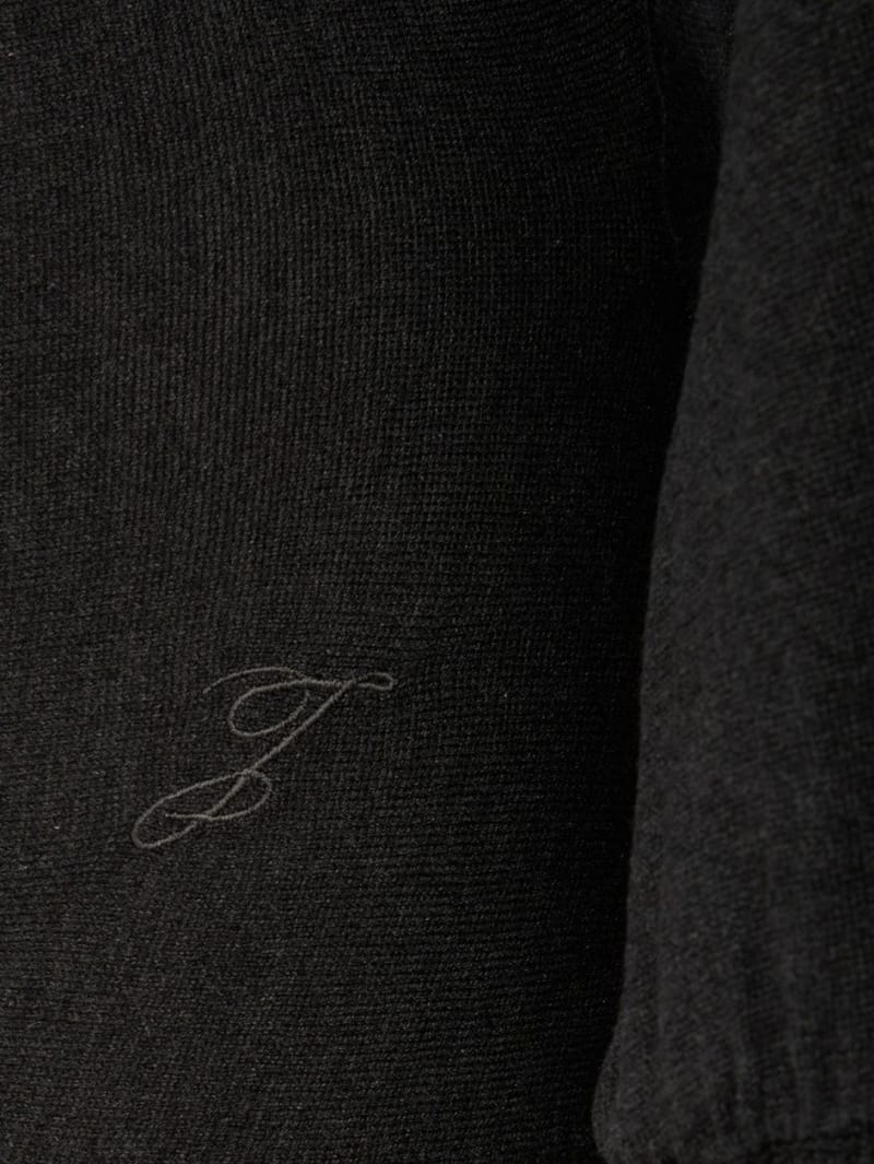 Jacquemus: Silk and viscose polo Losange
