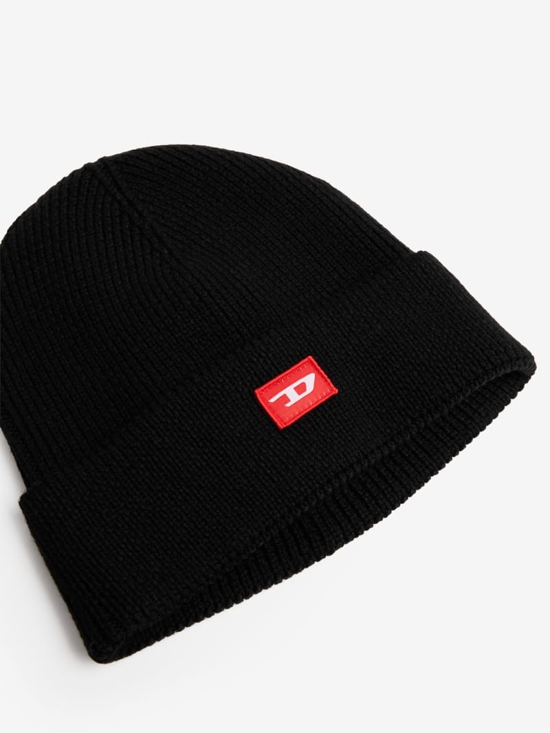 Diesel Kids - Poly knit beanie w/logo