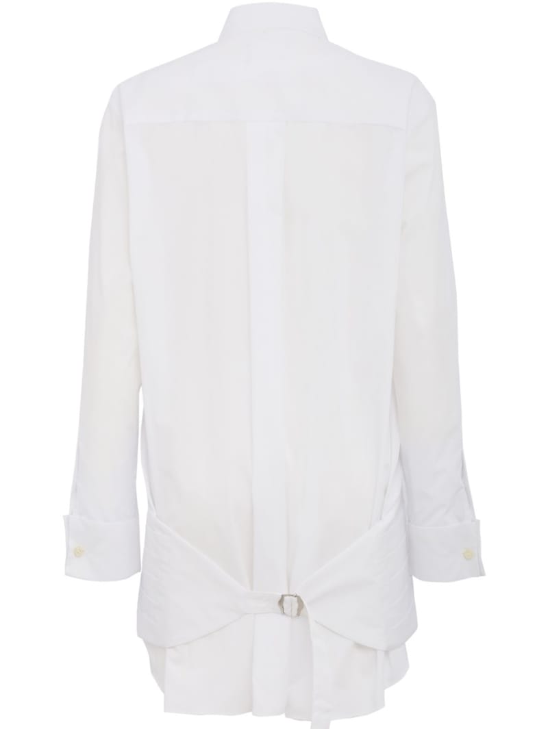 Sacai: 波普林裙