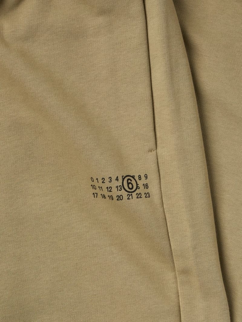 MM6 Maison Margiela: Printed cotton crewneck sweatshirt