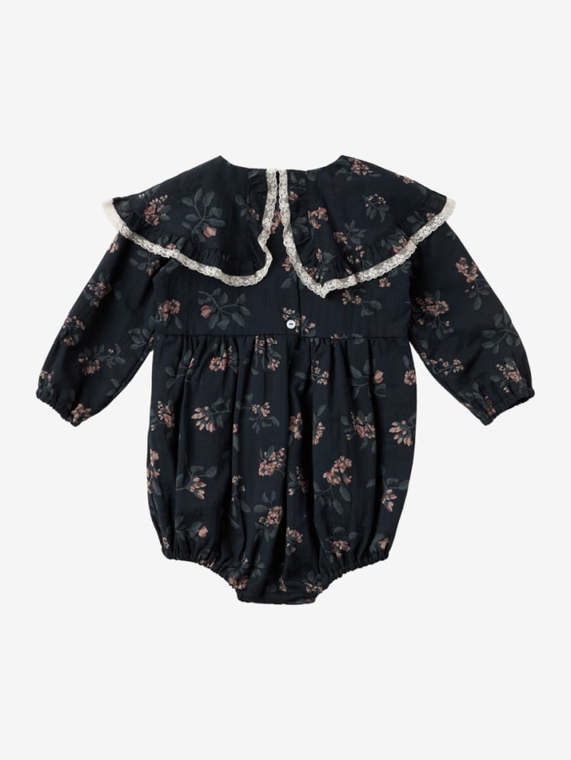 COSMOSOPHIE: Printed long-sleeve bodysuit