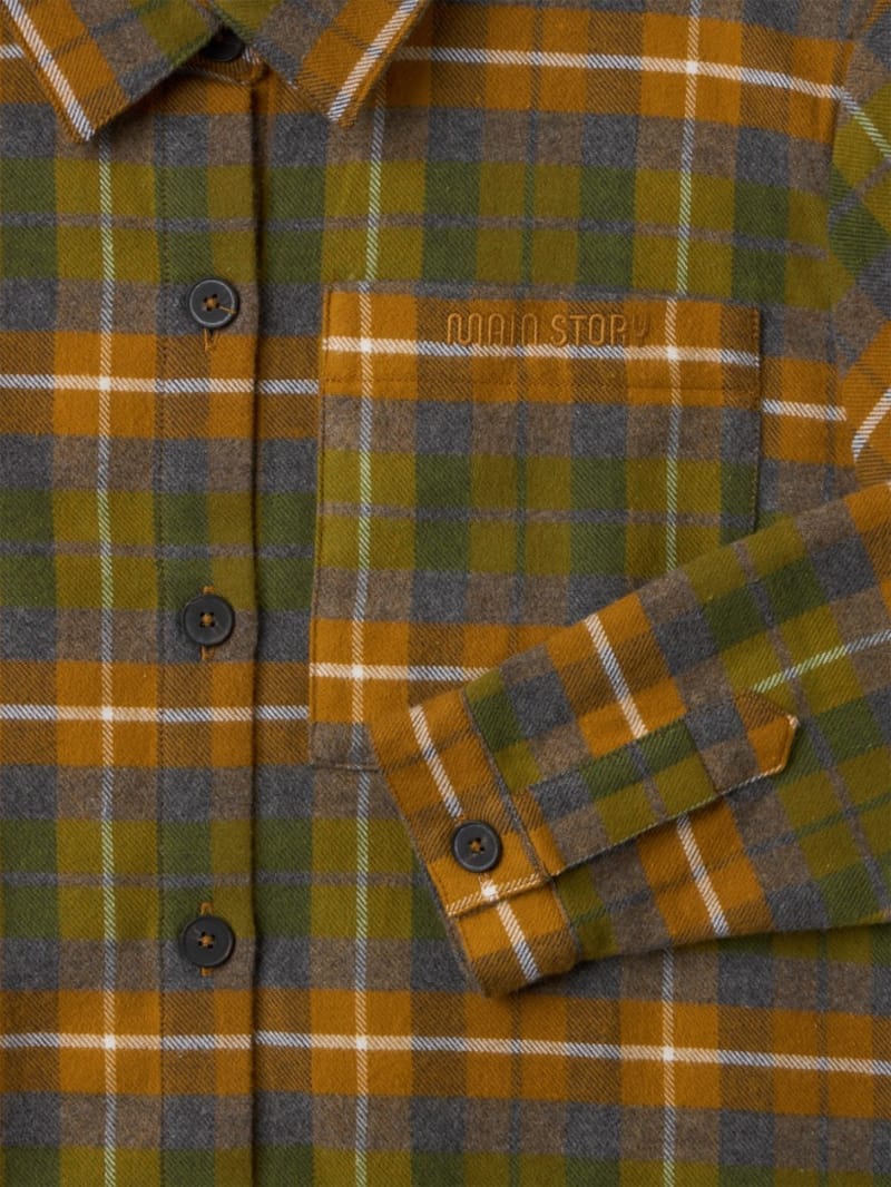 Main Story - Printed organic cotton shirt