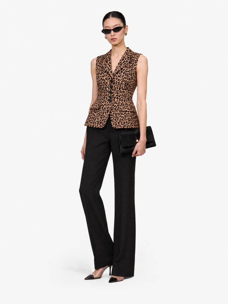 Giuseppe Di Morabito - Printed poly blend vest