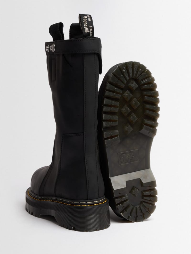 DR.MARTENS X RICK OWENS: 四轮底皮革靴子