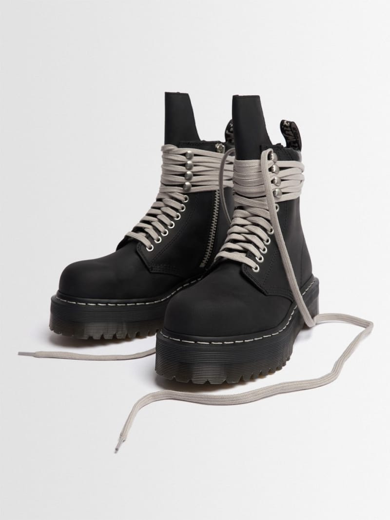 DR.MARTENS X RICK OWENS: 钢头短靴