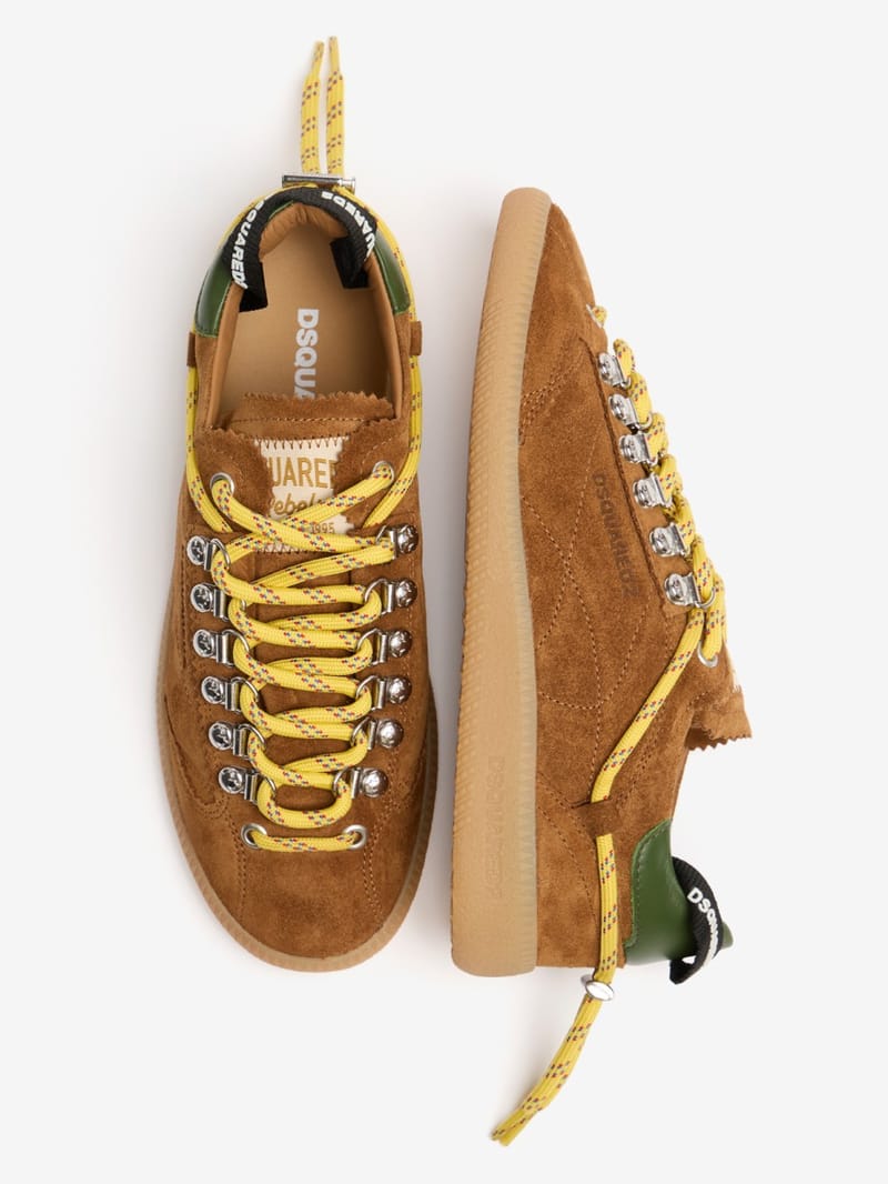 Dsquared2 - Rebels calf lace-up sneakers