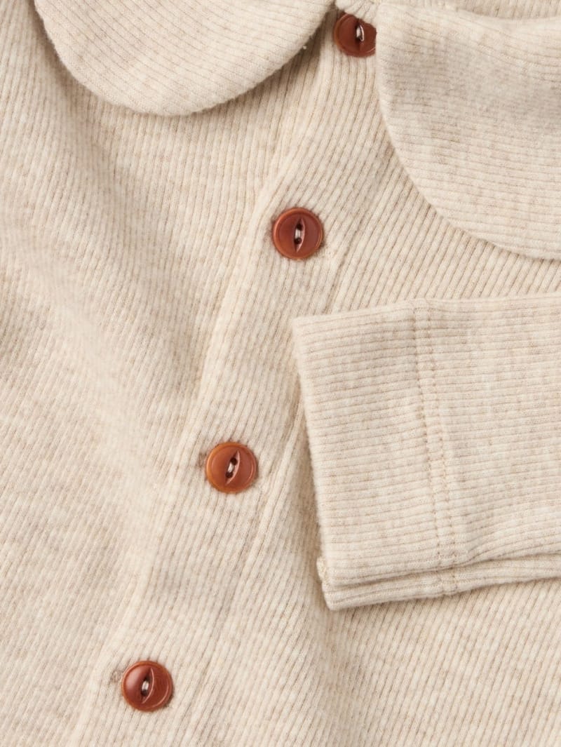 1 + IN THE FAMILY: Cardigan mit Kragen