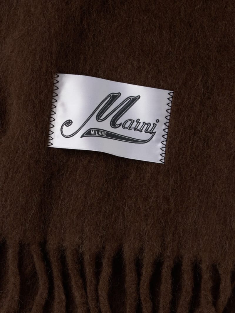 Marni - Brushed alpaca blend scarf