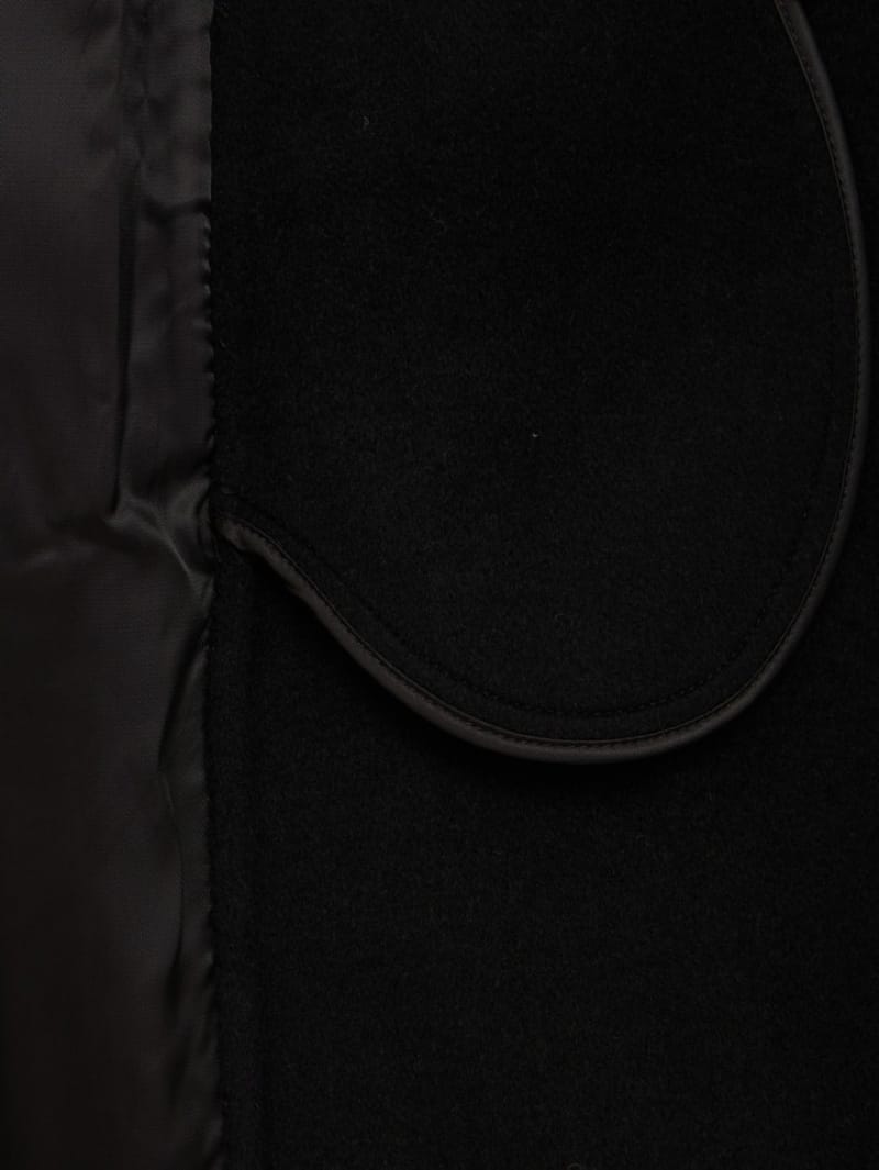 LUISA SPAGNOLI: Scolpito fur coat