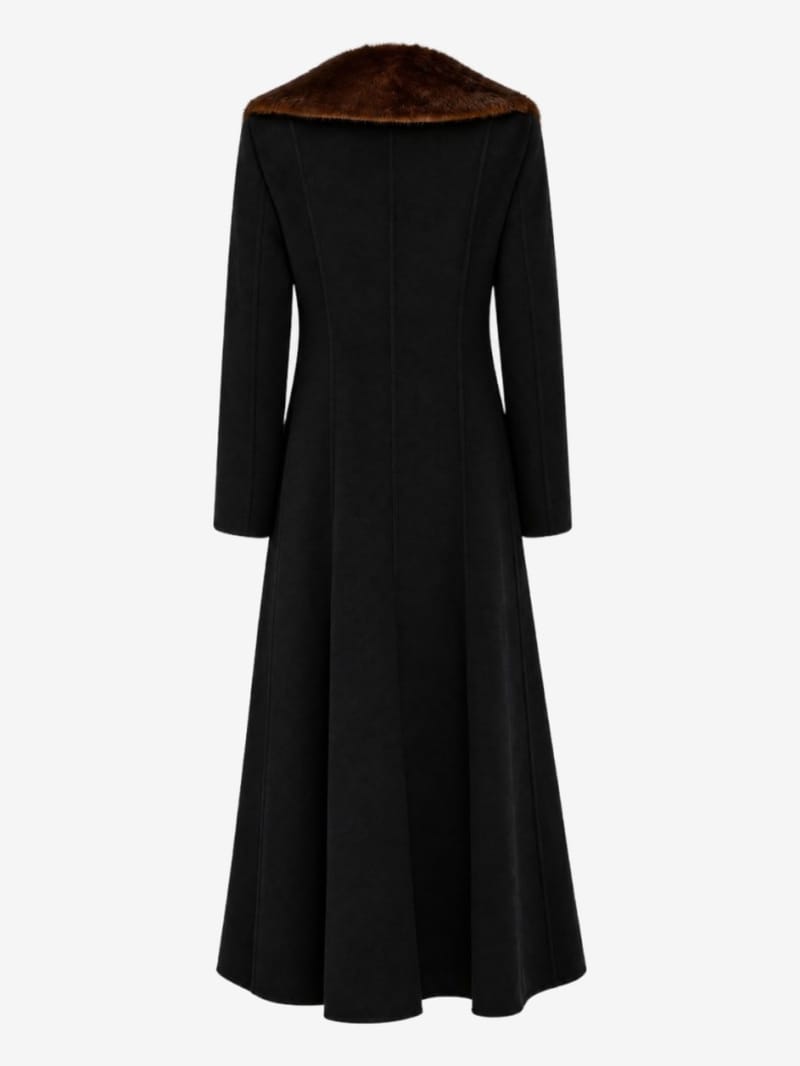 LUISA SPAGNOLI - Scolpito fur coat