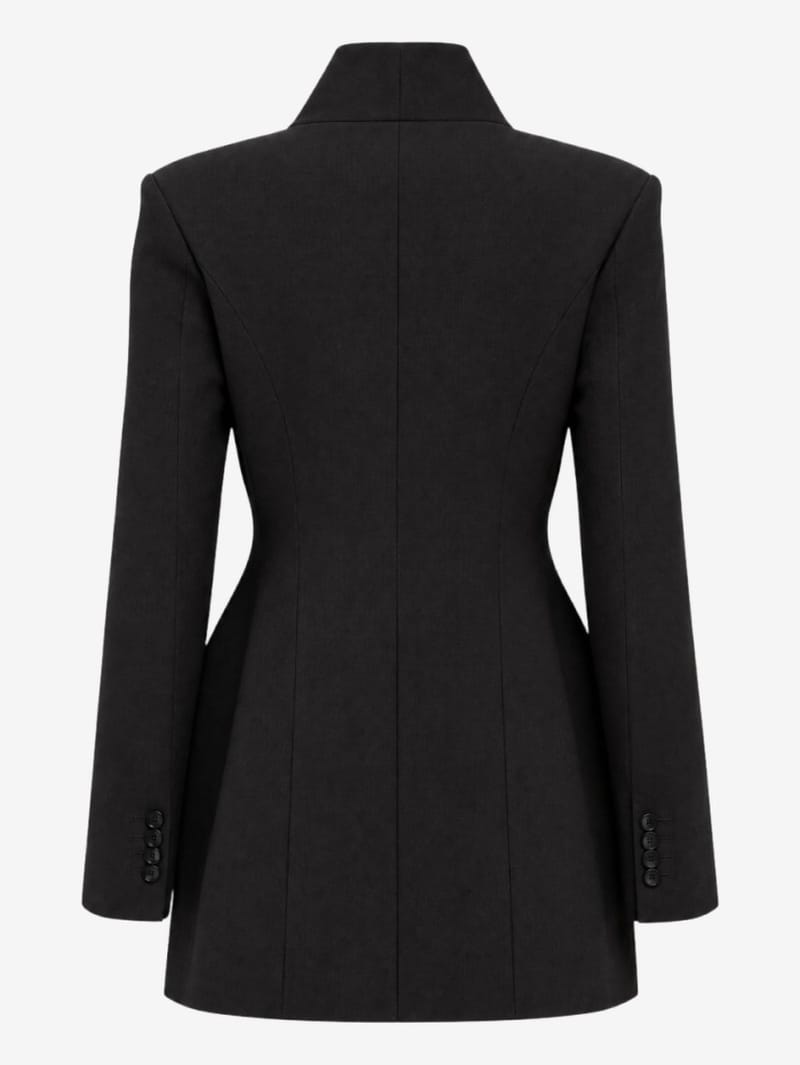 LA PISCINE: Sculpted blazer