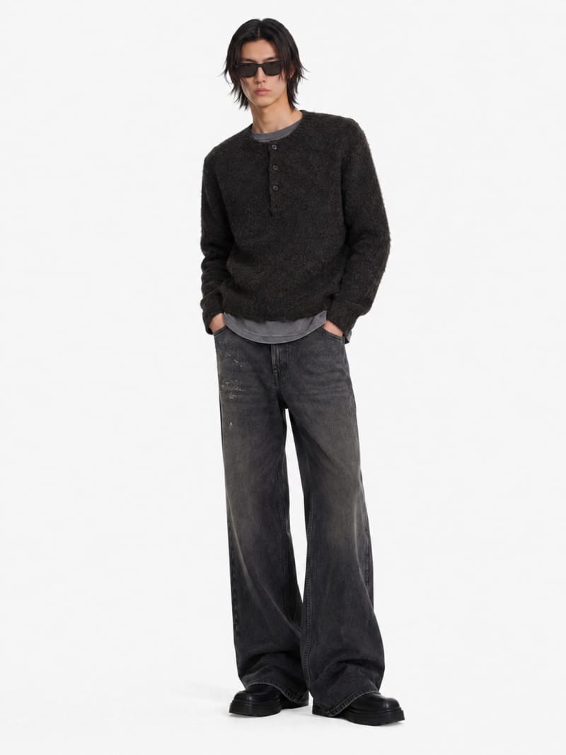 DIANA STUDIO - Serafino knit jumper with buttons