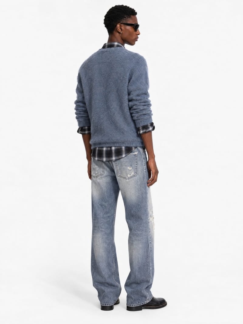 DIANA STUDIO: Serafino knit jumper with buttons