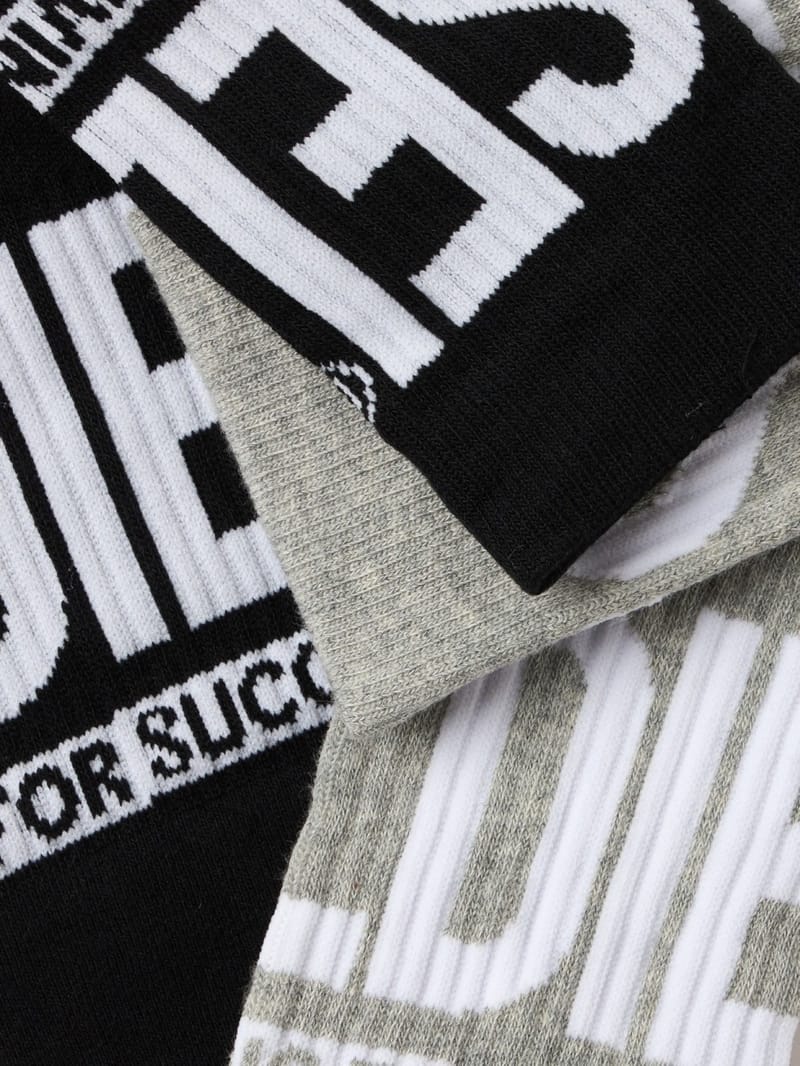 Diesel Kids: Set of 2 cotton blend jacquard socks