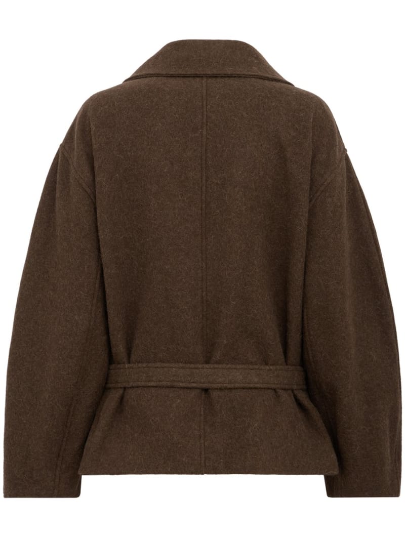 Lemaire: Short wrap coat