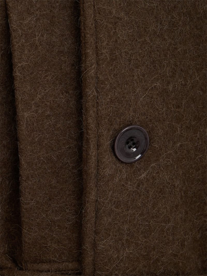 Lemaire: Short wrap coat