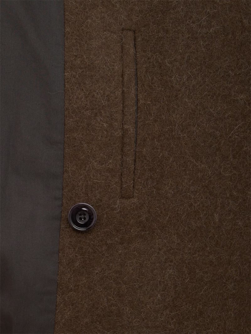 Lemaire: Short wrap coat