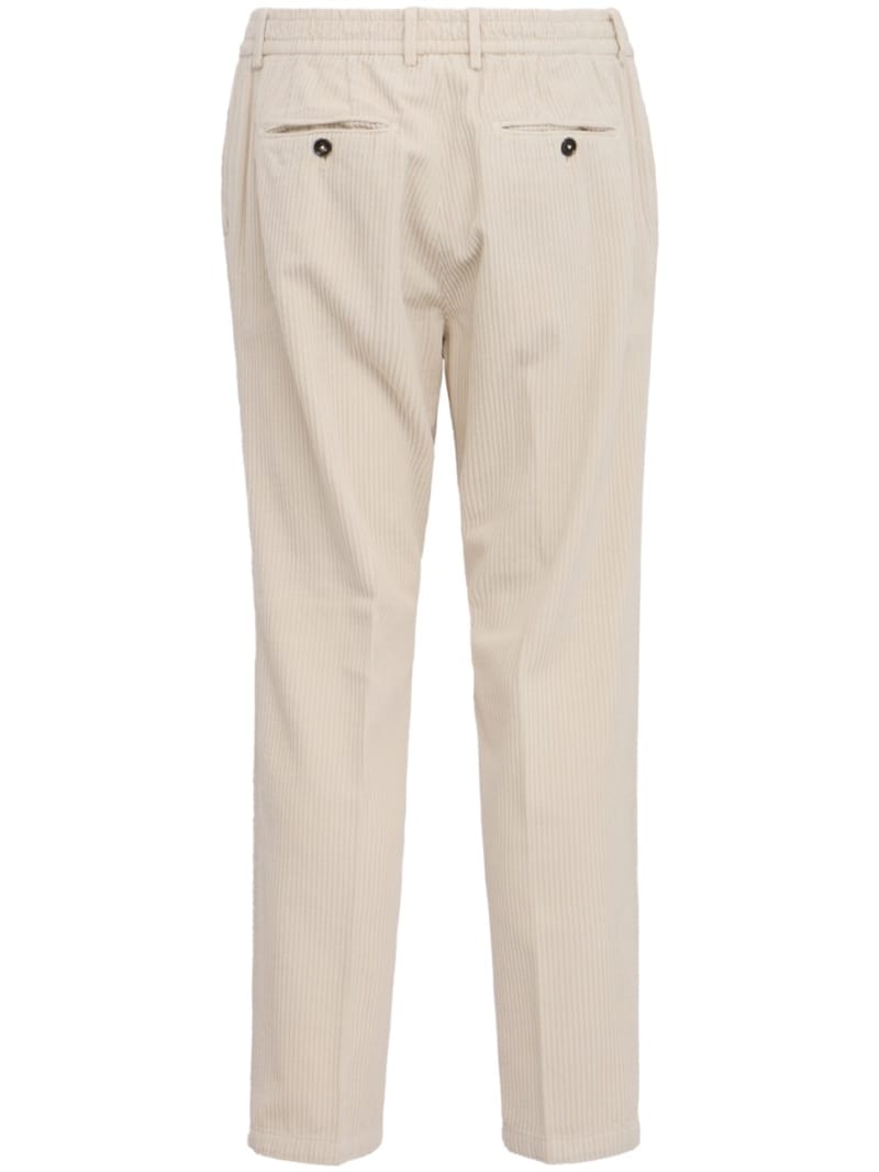 CRUNA - 单褶 slim tapered fit 采用弹性材料