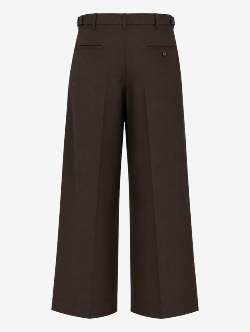 Lemaire: Single pleat tailored pants