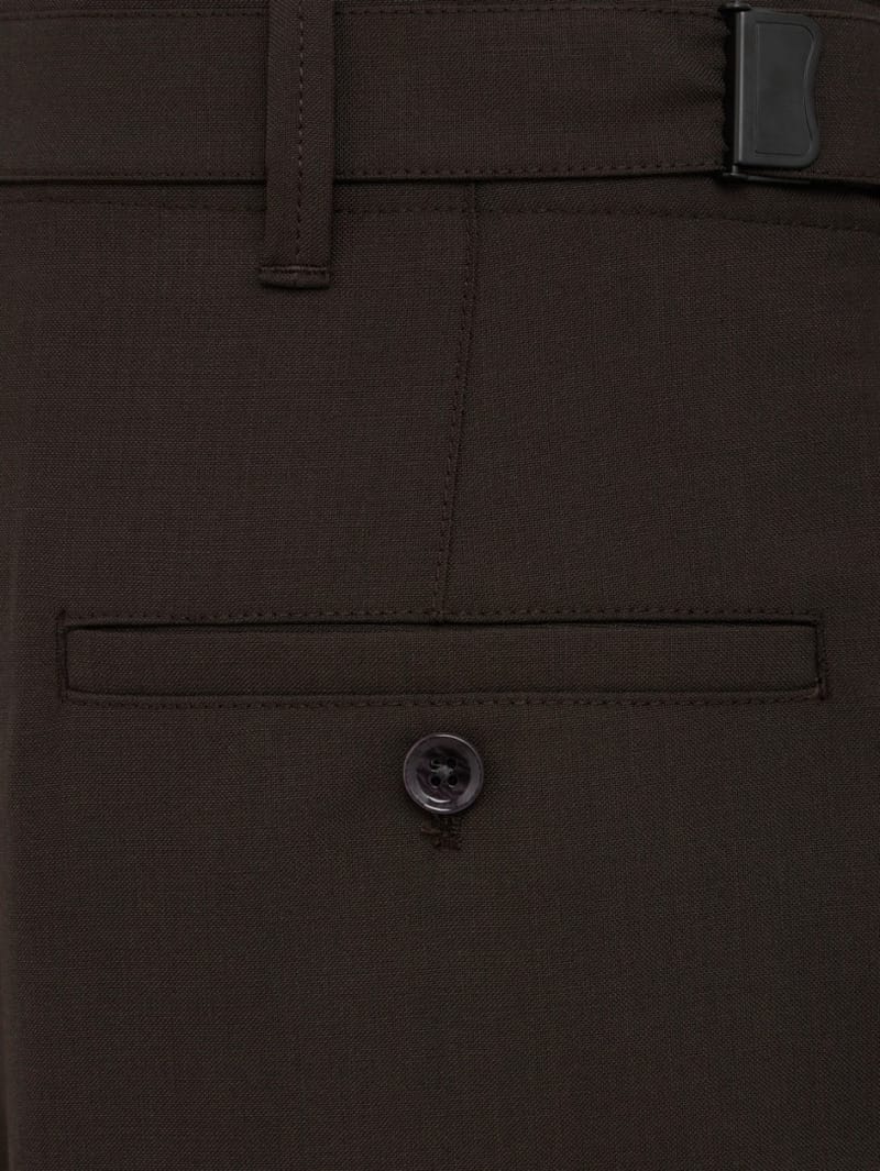 Lemaire: Single pleat tailored pants