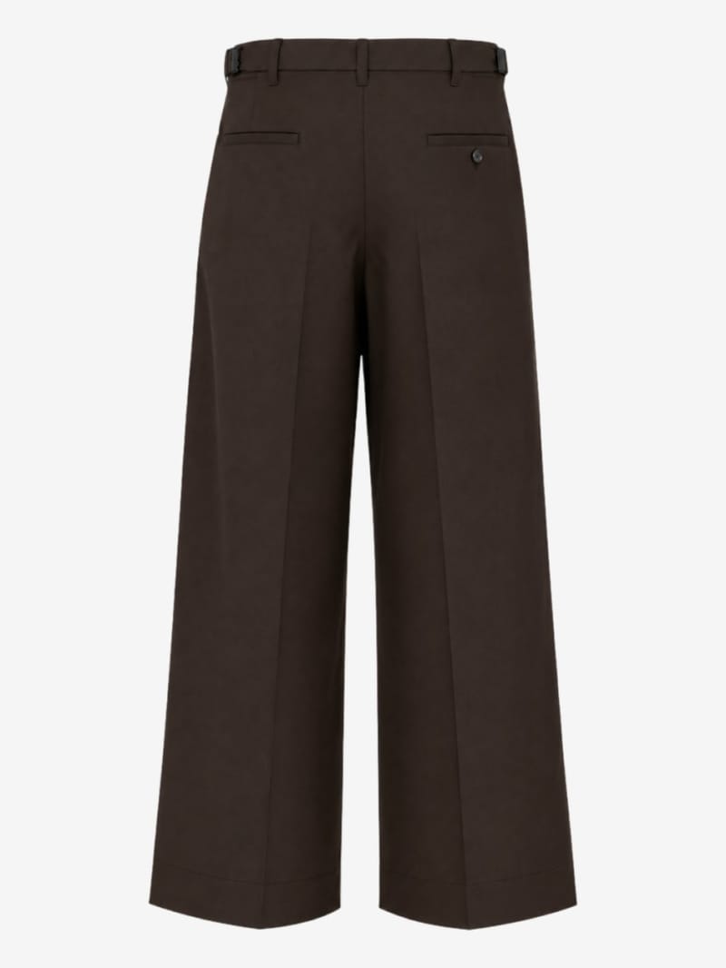 Lemaire - Single pleat tailored pants