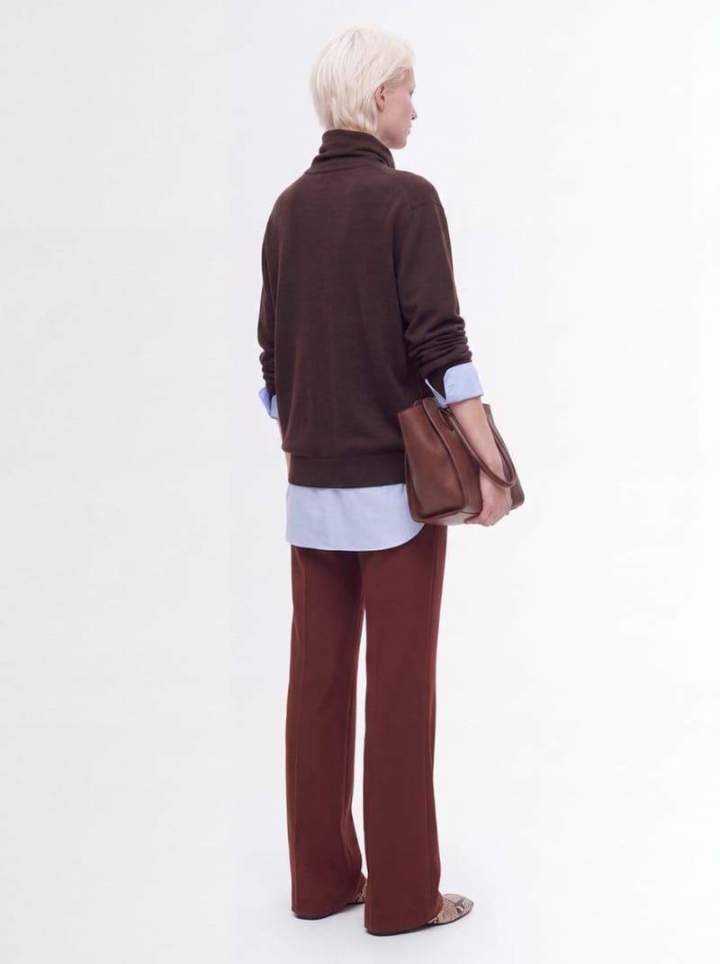 CRUNA: Slim fit flared pants