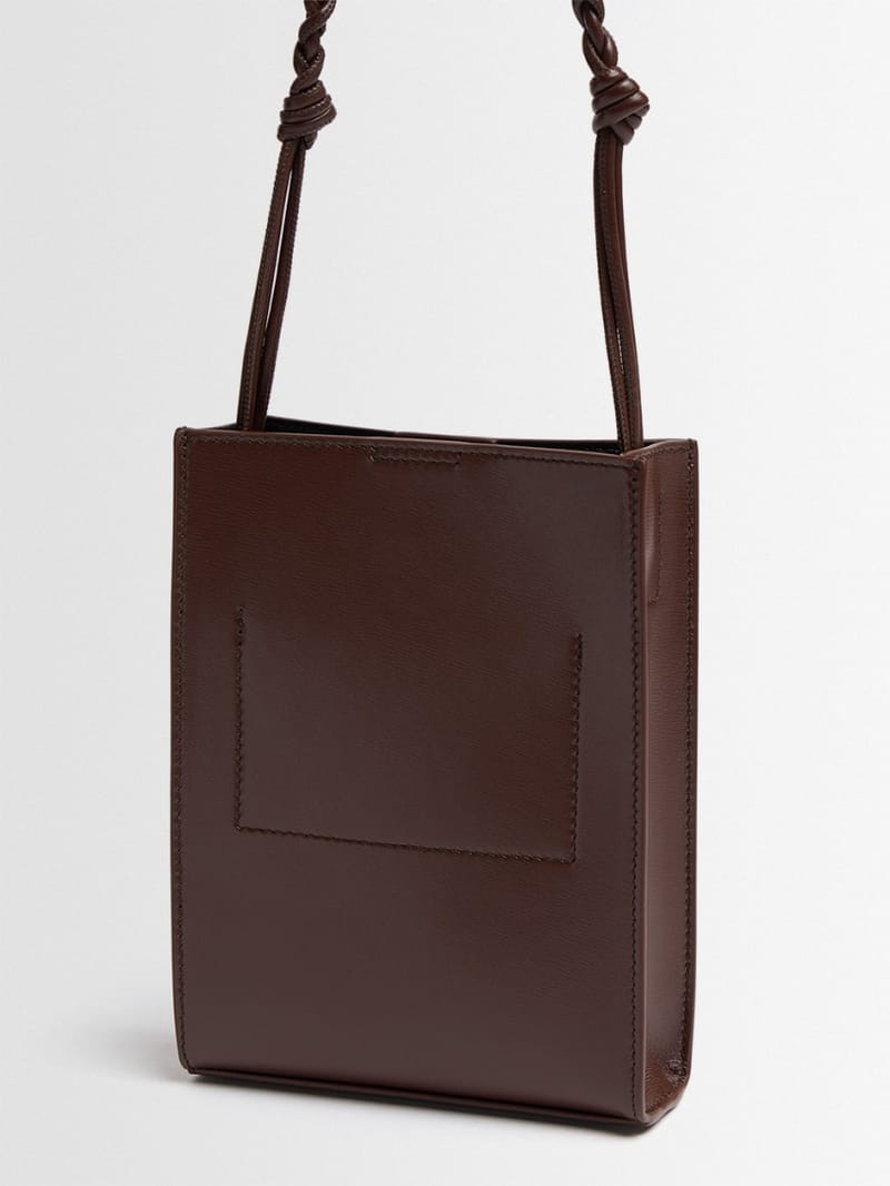 Jil Sander: Kleine Tangle Schultertasche aus Kalbsleder