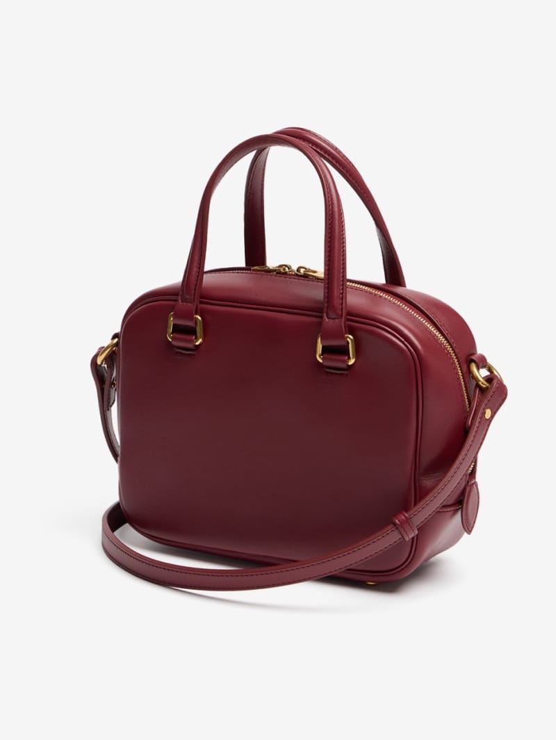 Jil Sander: Small Vision leather top handle bag