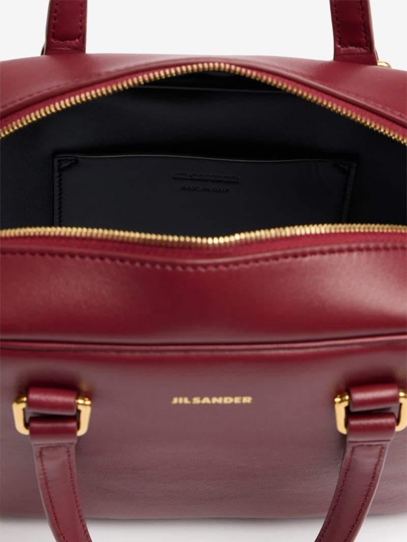 Jil Sander: Small Vision leather top handle bag