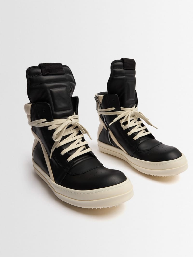 Rick Owens: 高帮皮革运动鞋