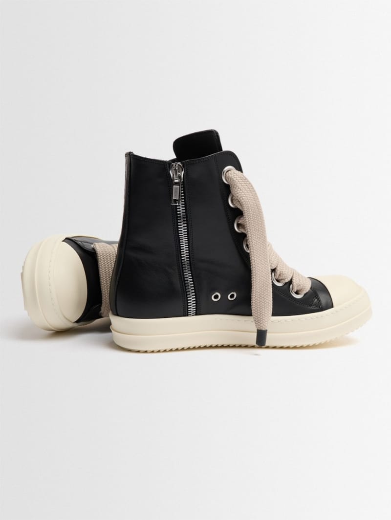 Rick Owens: Jumbolace 高帮皮革运动鞋