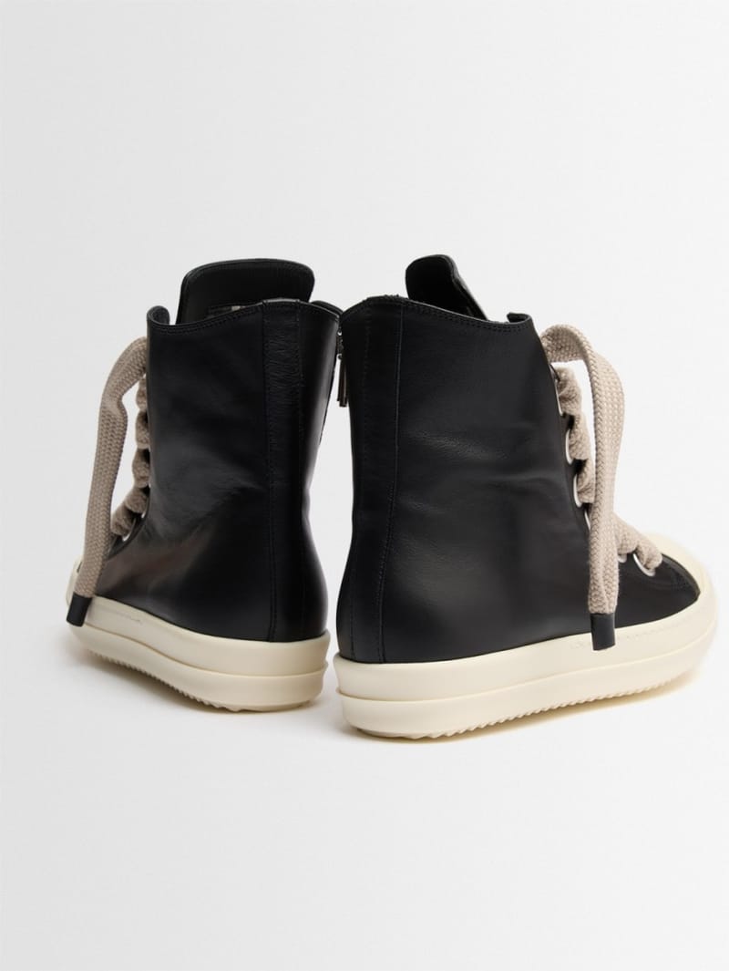 Rick Owens: Jumbolace 高帮皮革运动鞋