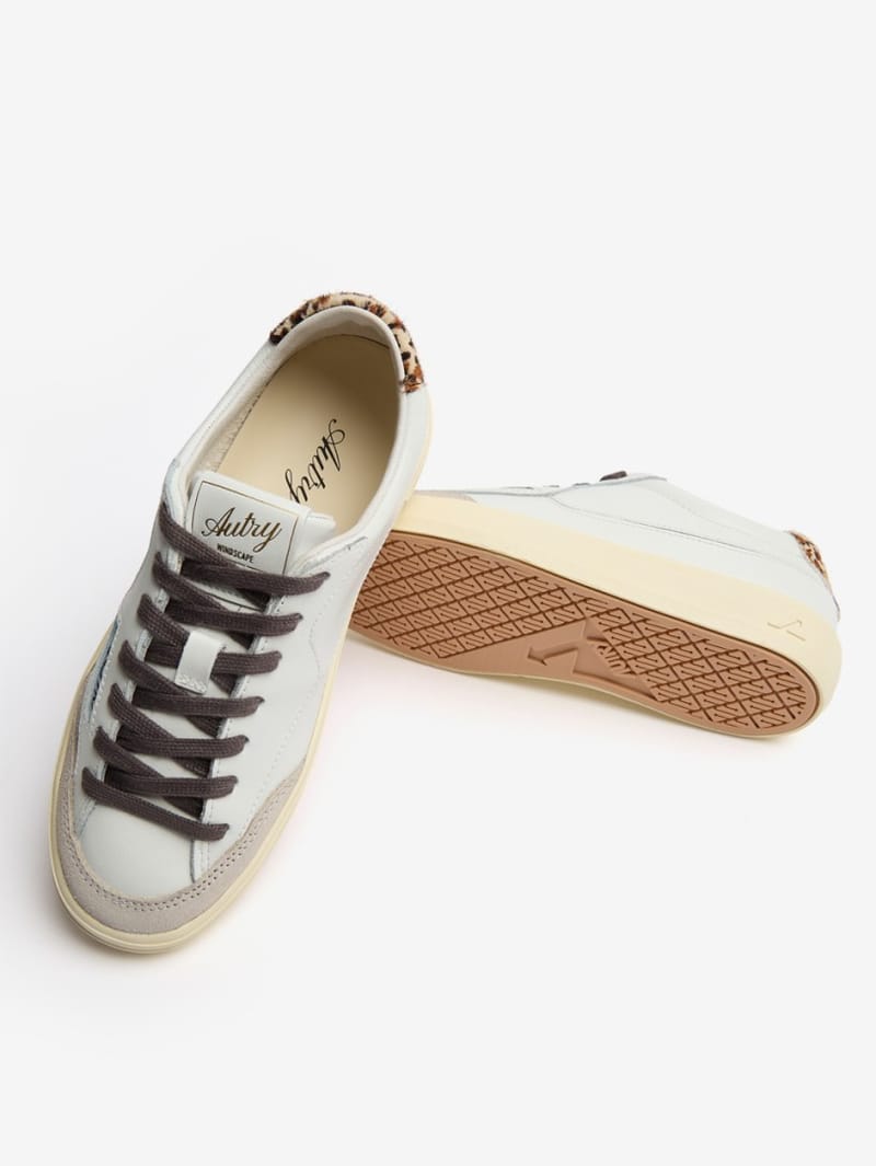 Autry: Pony-effect Windscape low sneakers