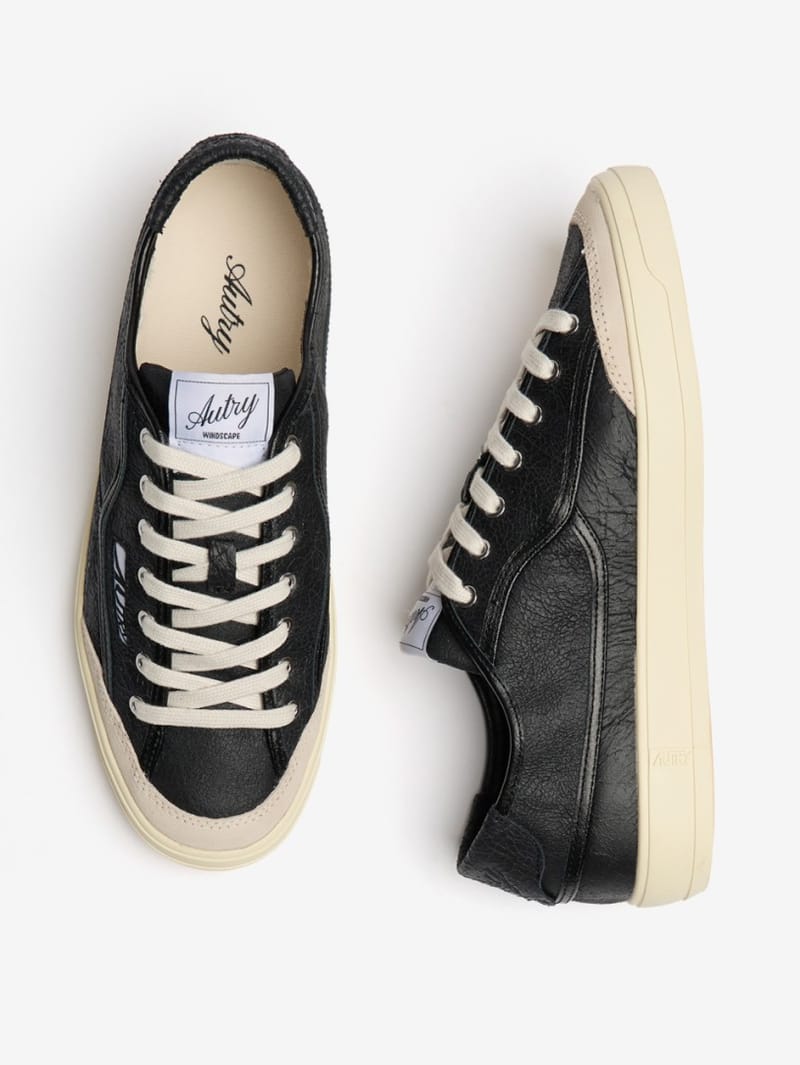 Autry: Leather Windscape low sneakers