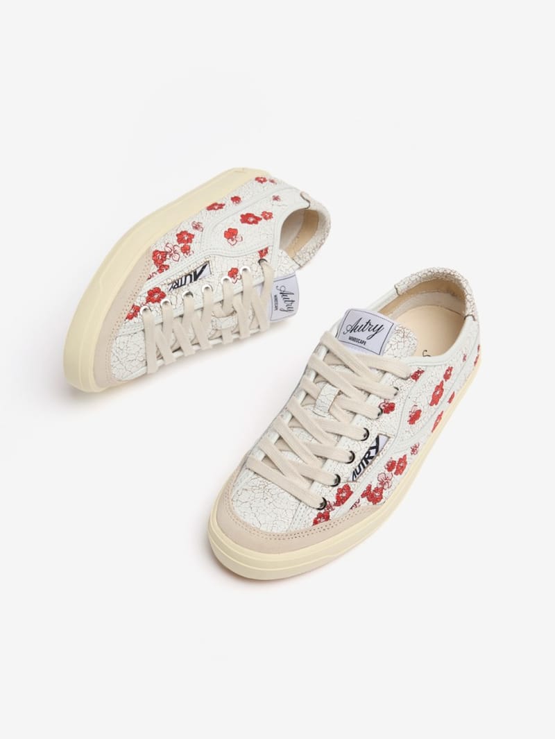 Autry: Leather Windscape low sneakers