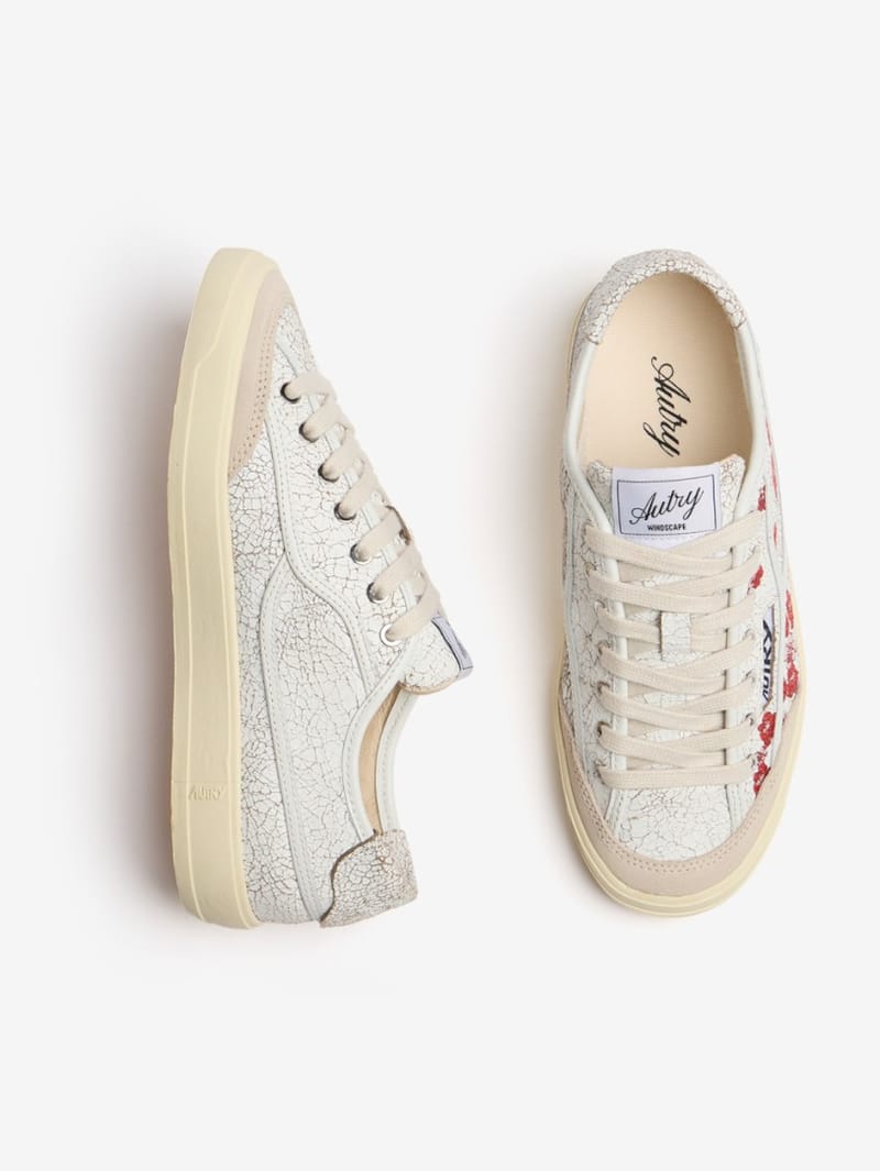 Autry: Leather Windscape low sneakers