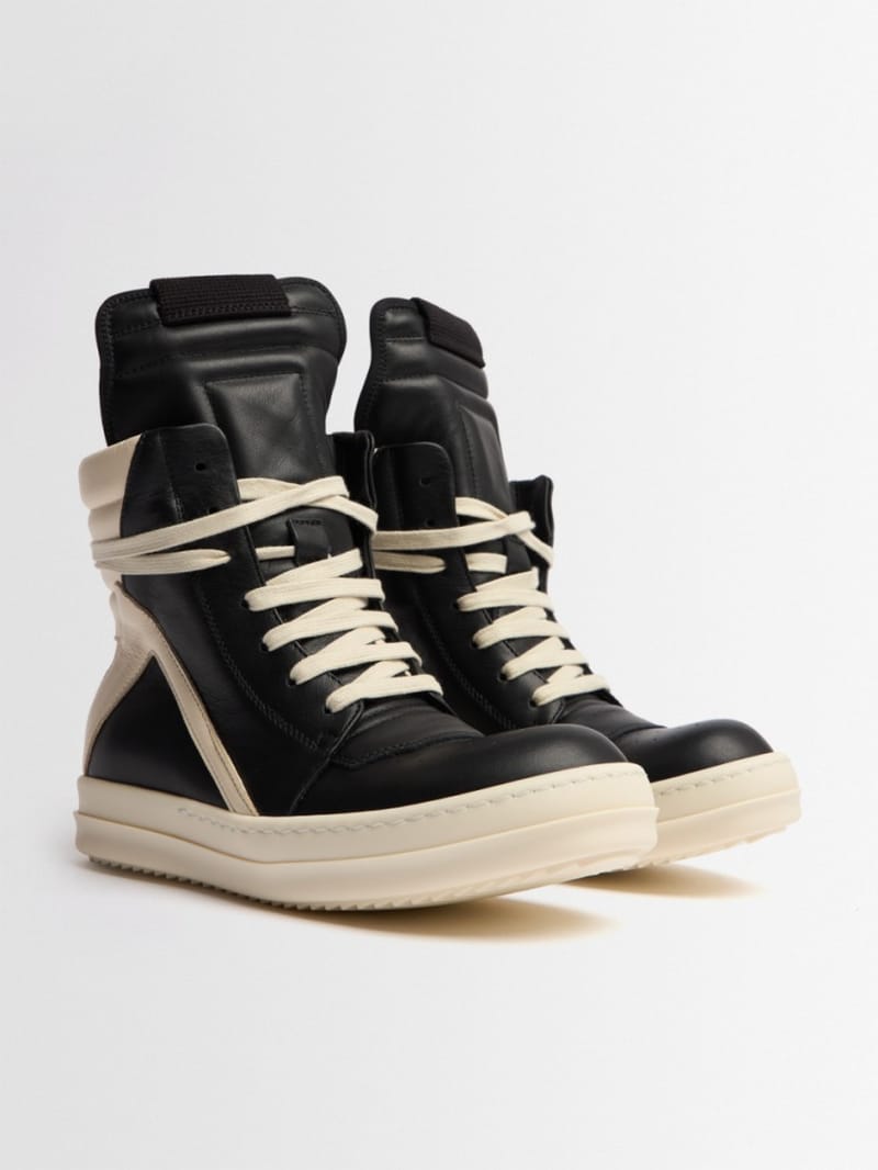 Rick Owens - Geobasket 20毫米皮革运动鞋