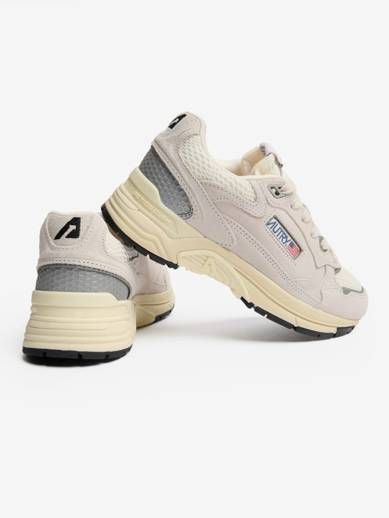 Autry: Baskets Hyperway Low en cuir de veau