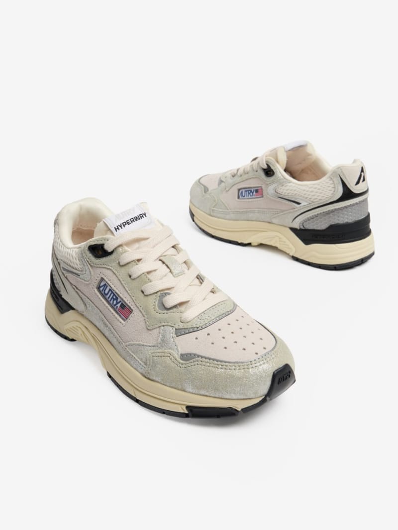 Autry - Baskets Hyperway Low en cuir de veau