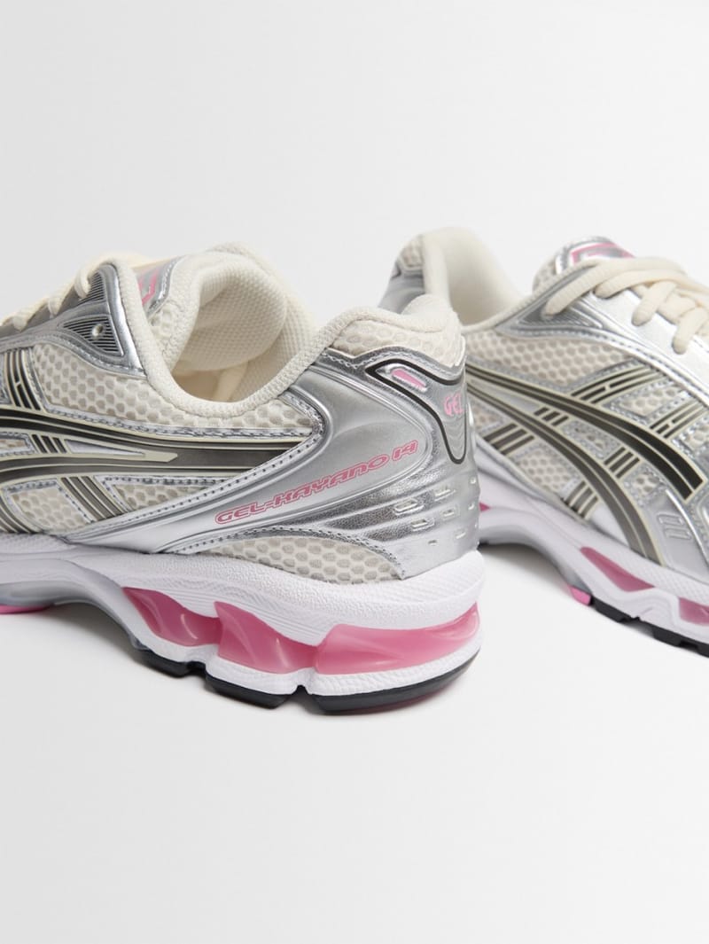 Asics: 聚酯纤维 Gel-Kayano 14 运动鞋