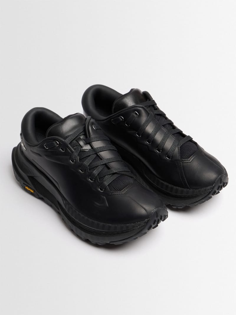 Hoka: Baskets Mafate X TP en cuir