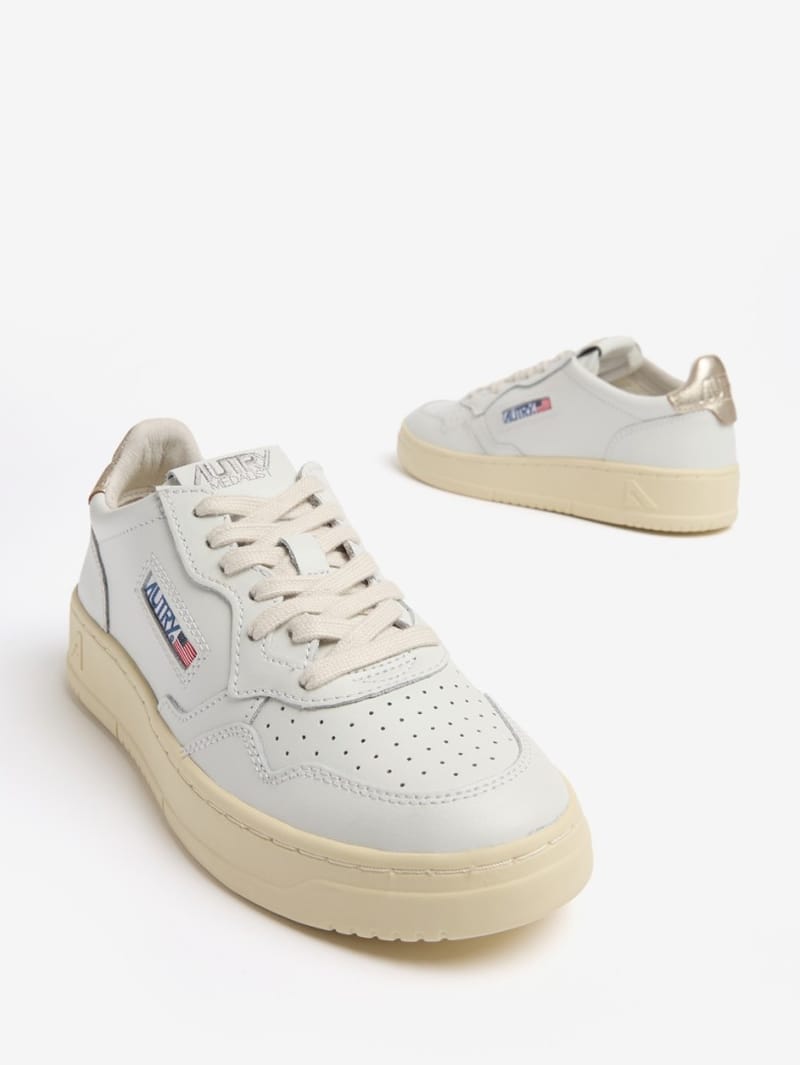 Autry: Zapatillas Medalist Low de piel de vacuno