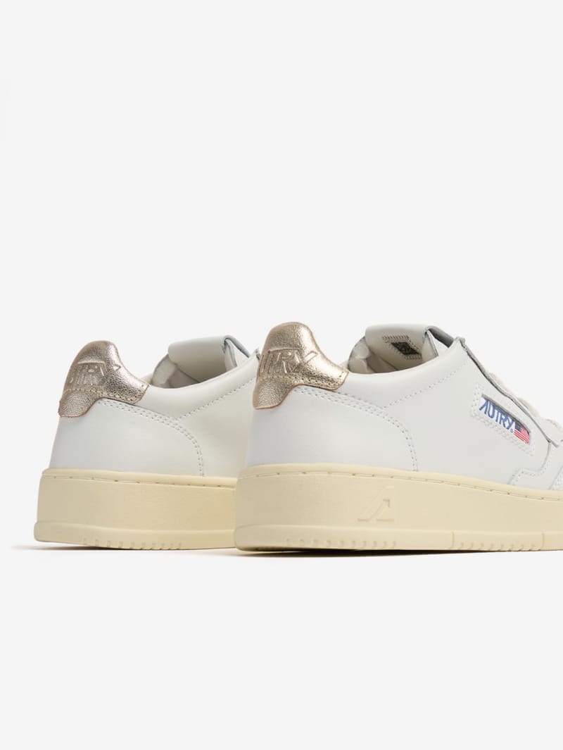 Autry: Zapatillas Medalist Low de piel de vacuno